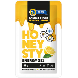 Honeysty-energigel citron 25 × 25 g