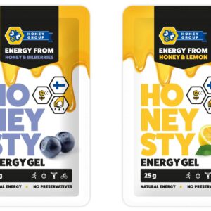 Honeysty energiageelilajitelma 4 x 25 g